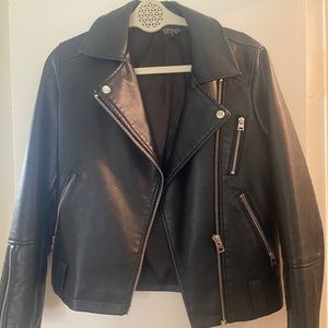 Top shop leather jacket